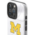 University of Michigan White Jersey iPhone 16 Pro Impact Case